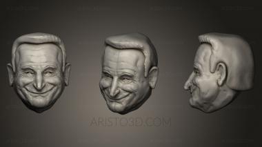 Busts and bas-reliefs of famous people (BUSTC_0717) 3D model for CNC machine